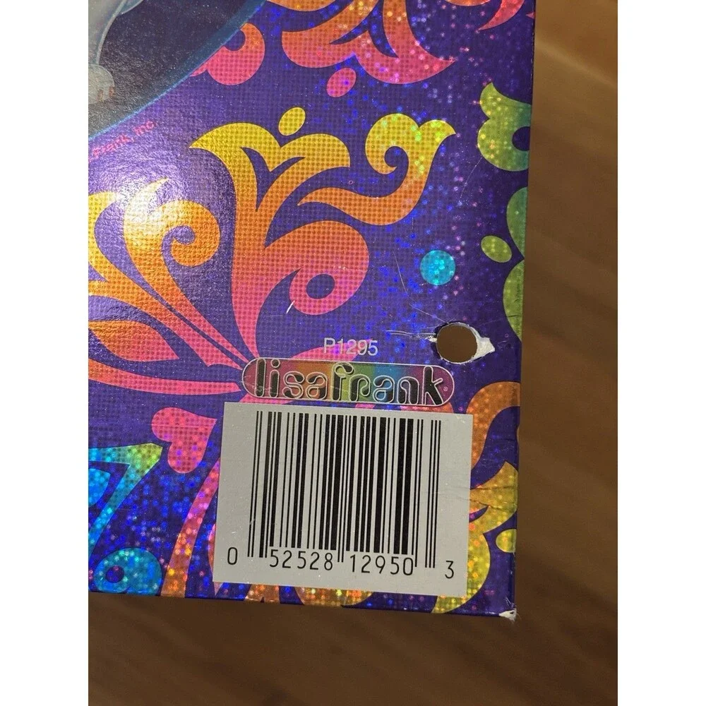Vintage Y2K Lisa Frank Siamese Cats Folder Roxi Rollie 2 Pocket Glitter Rainbow